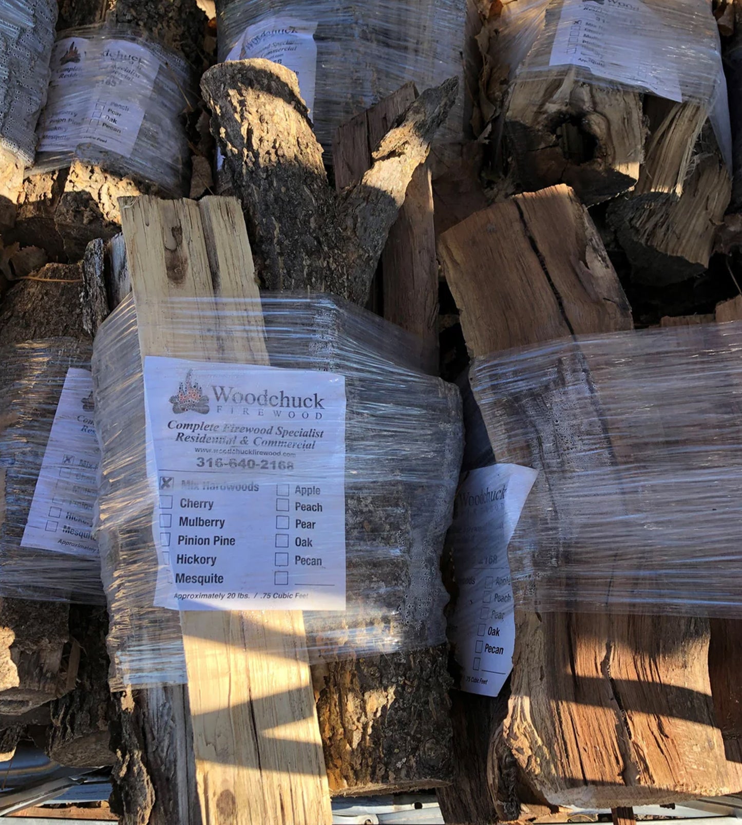 Firewood Bundles Mixed Hardwoods