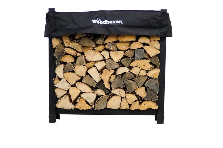 The Woodhaven 3ft Firewood Rack Woodchuck Firewood LLC