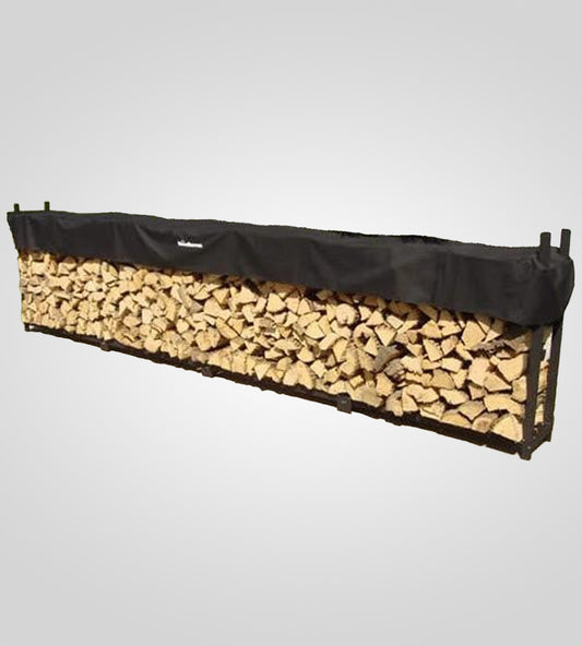 The Woodhaven 16ft Firewood Rack