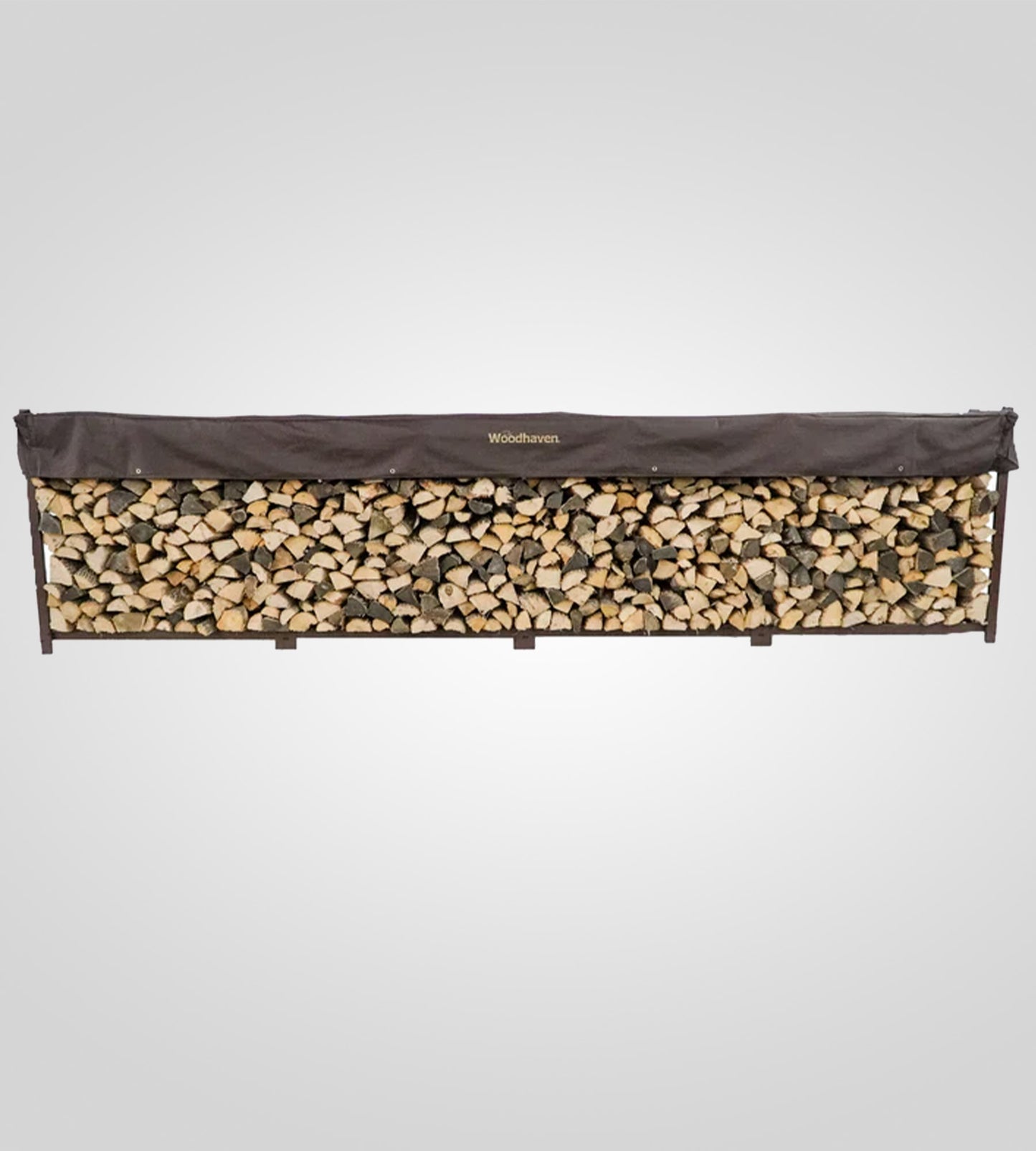 The Woodhaven 16ft Firewood Rack