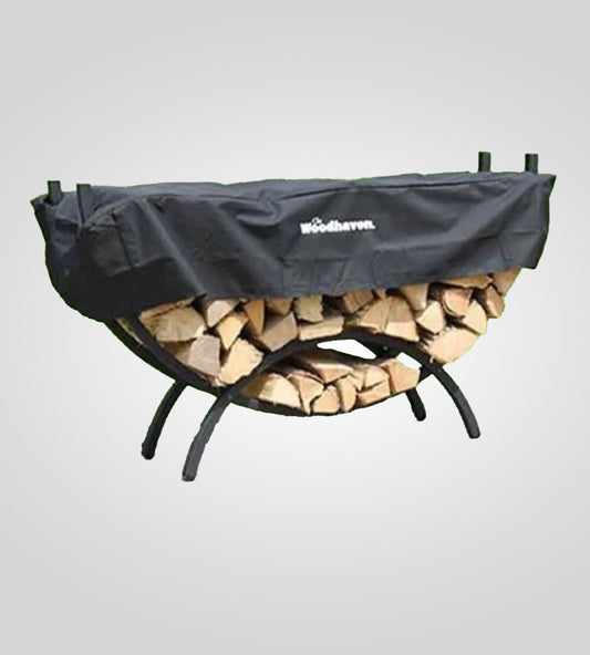 The Woodhaven 5ft Crescent Firewood Rack