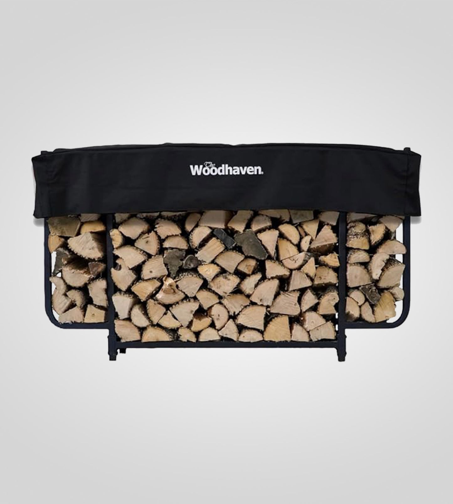 The Woodhaven 6ft Courtyard Firewood Rack