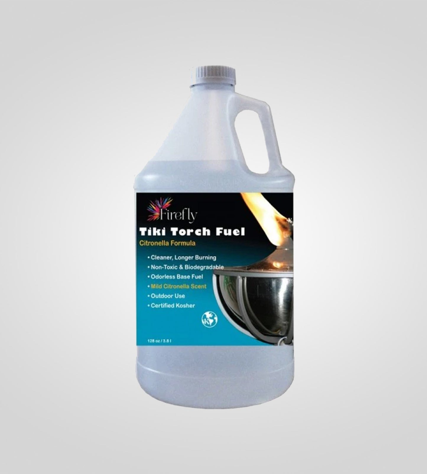 Tiki Torch Fuel With Citronella 128 oz