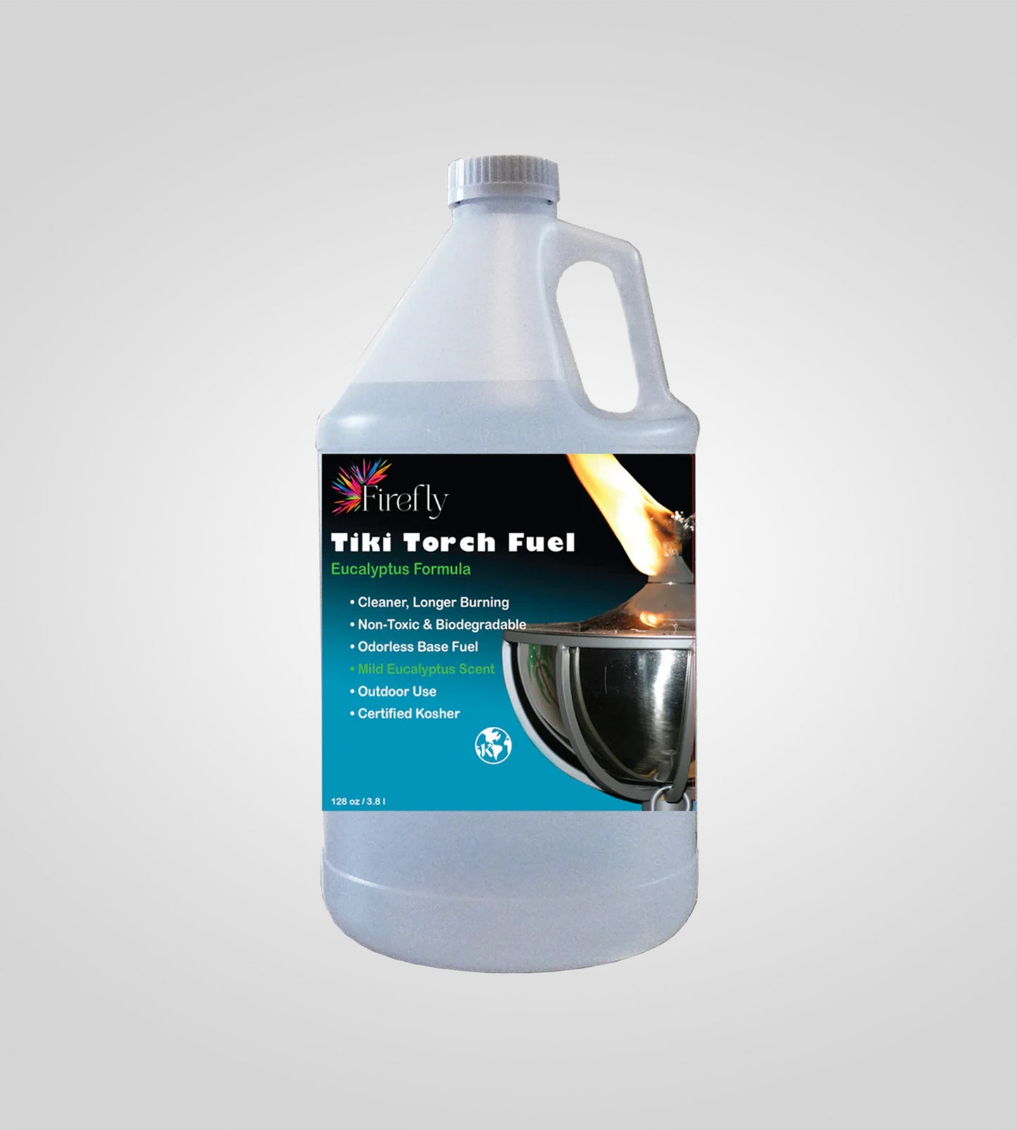 Tiki Torch Fuel With Eucalyptus 128 oz