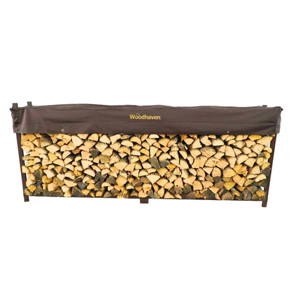The Woodhaven 10ft Firewood Rack