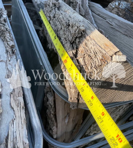 18” cut walnut
