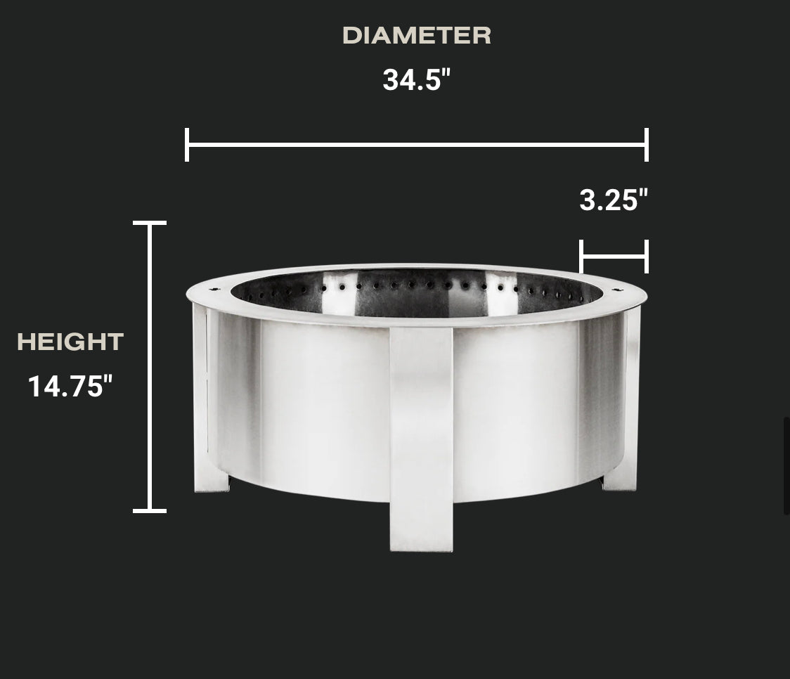 Breeo X Series 30” Stainless Steel