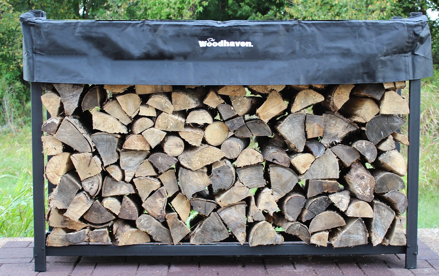 1/3 Cord 6' Woodhaven Firewood Rack and Cover – Woodchuck Firewood LLC