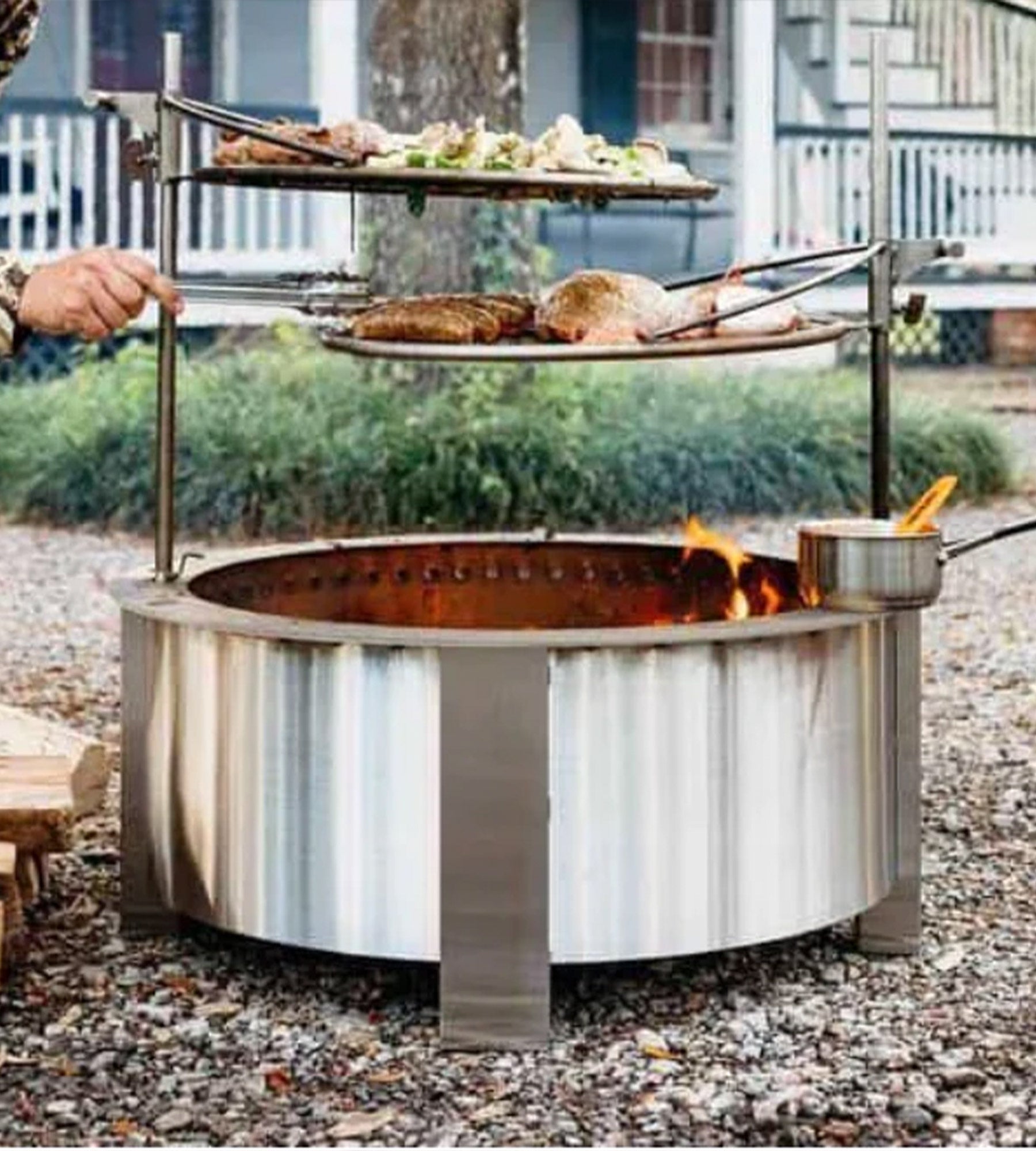 Breeo X Series 30” Corten Steel – Woodchuck Firewood LLC