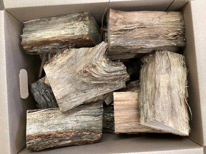 Pecan Mini Logs 8” 40lbs Box