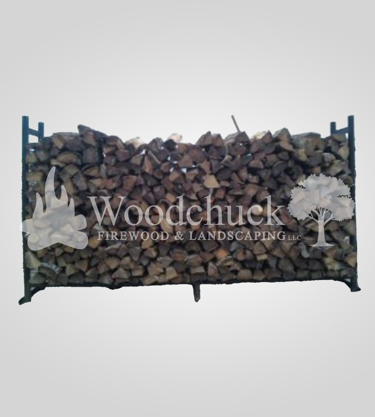 Custom Firewood Racks Custom Welded Firewood Rack – Woodchuck Firewood and Landscaping LLC