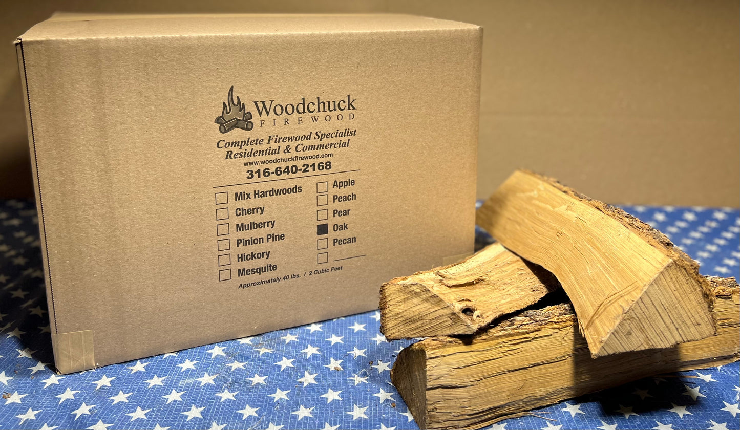 Post Oak Logs 40lbs box