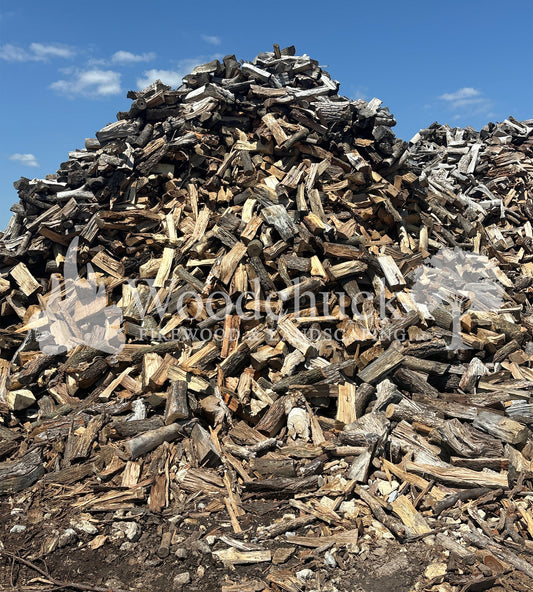 Budget Wood of Mixed Hardwoods and Softwoods 13”-19” 1/3 cord