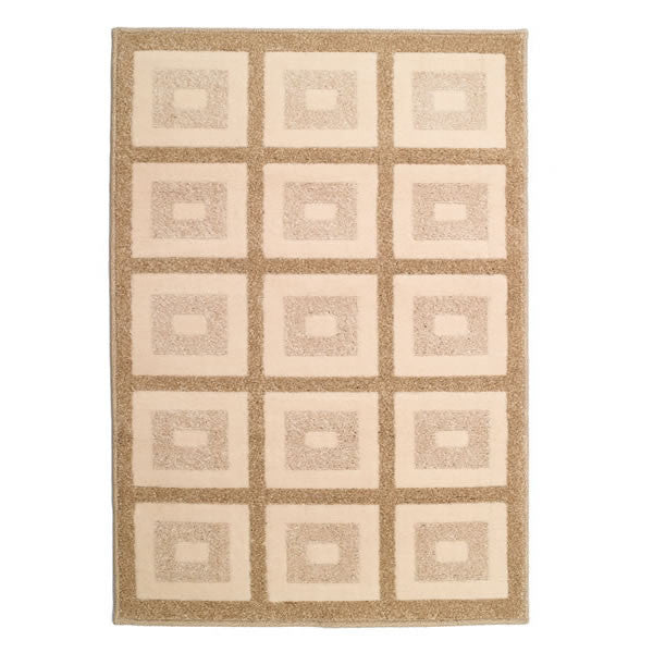 31" x 45" Olefin Contemporary Rug, Treasure Chest Driftwood