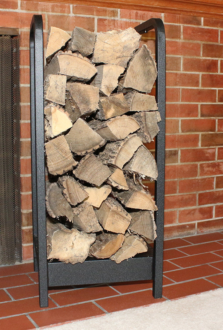 The Woodhaven® Daniel Fireside Rack – Woodchuck Firewood LLC