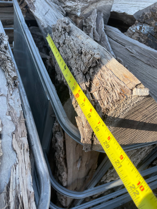18” cut walnut