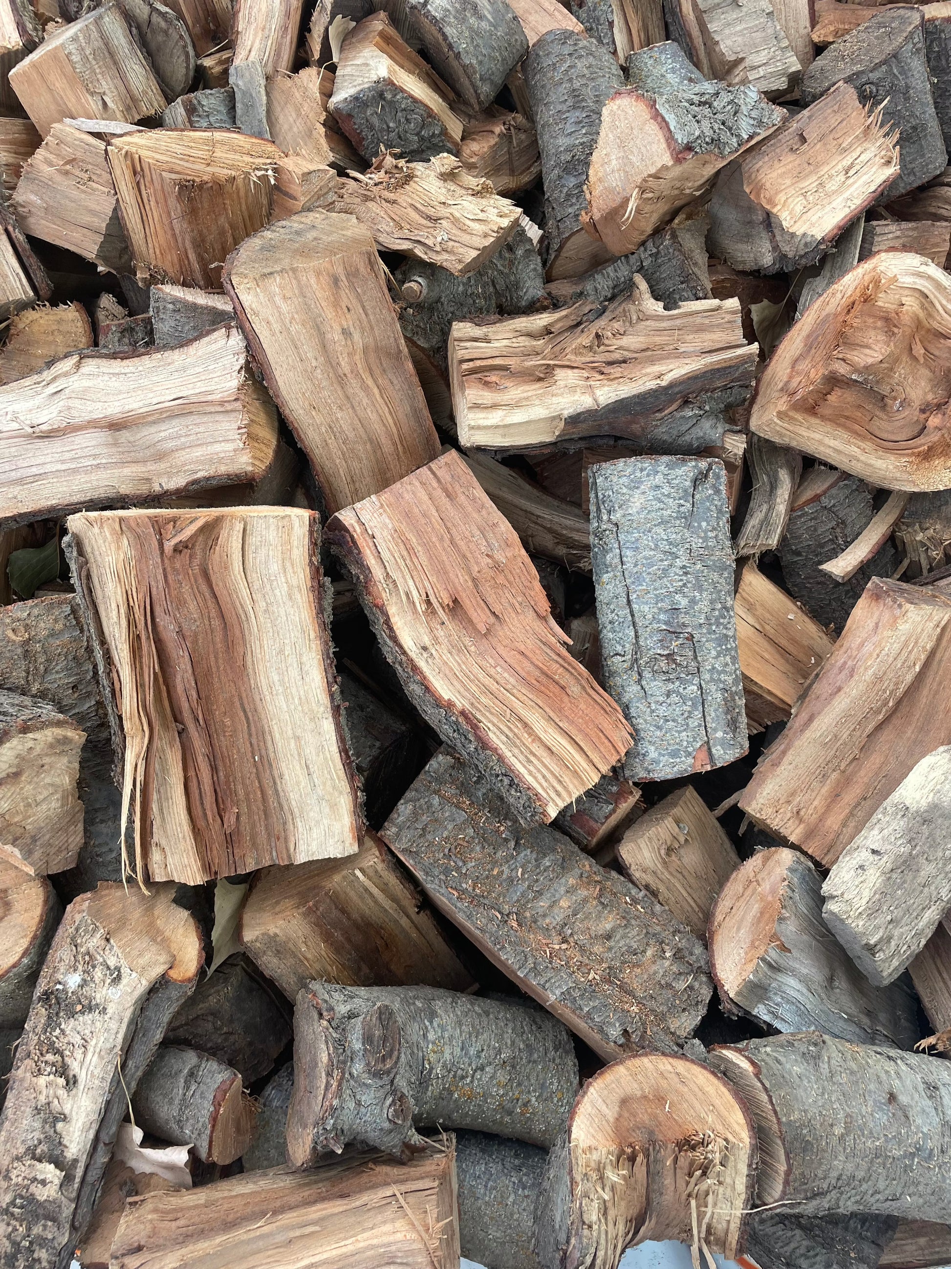 Almond Chunks 40lbs Box Woodchuck Firewood LLC